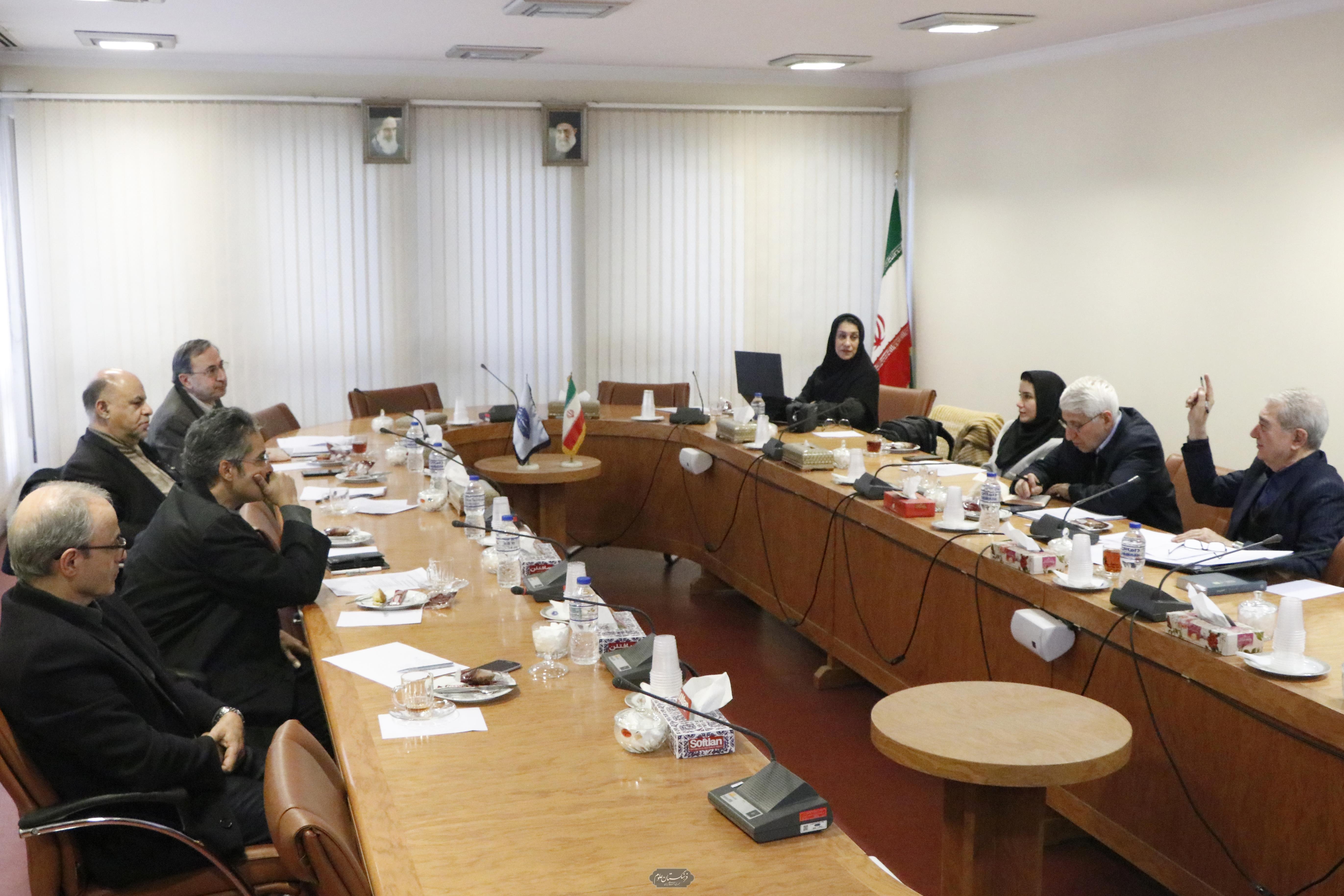 نشست شورای شاخه مهندسی عمران فرهنگستان علوم